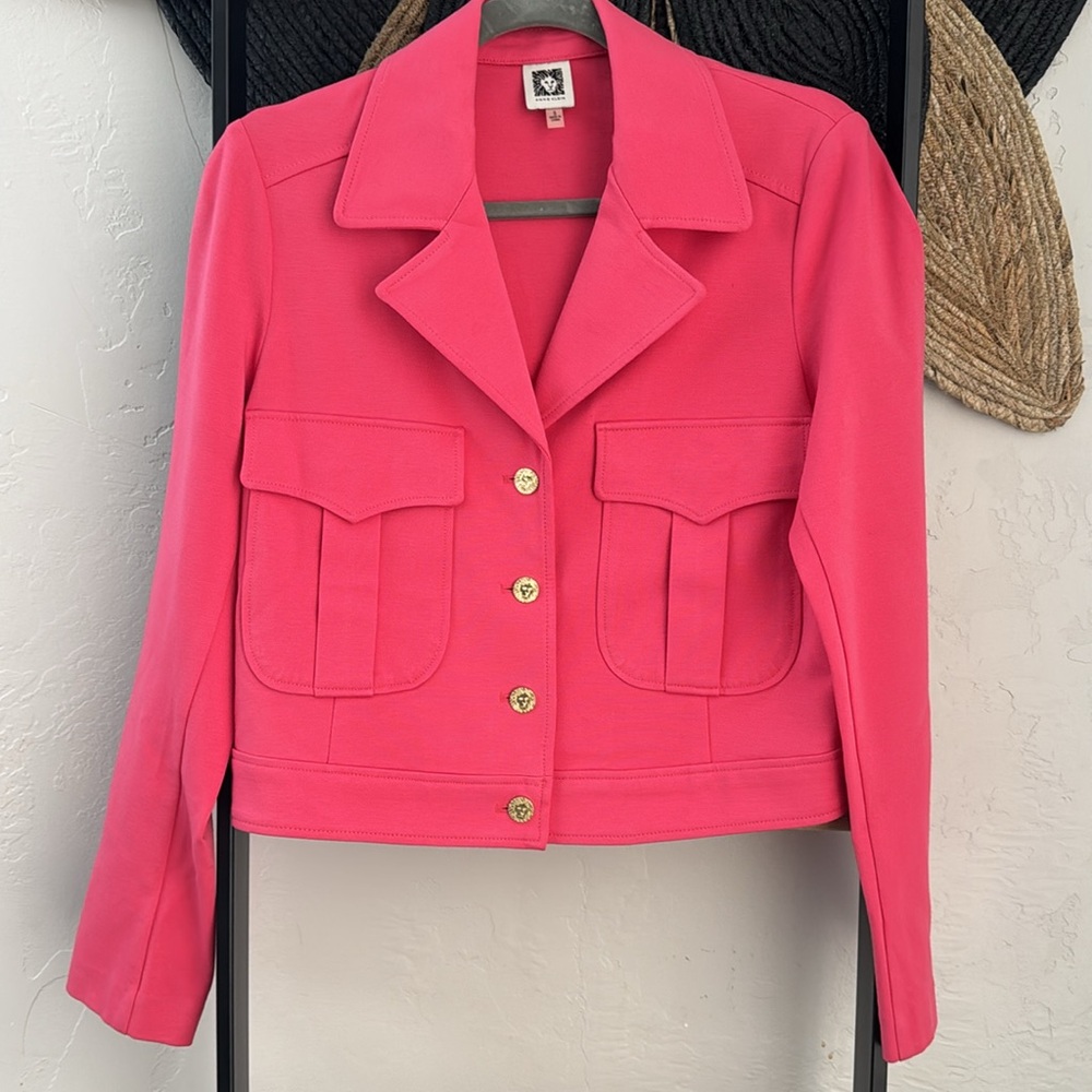 Women's Pink Anne Klein Blazer
